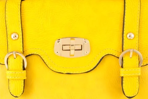 Yellow bag Stock Photos
