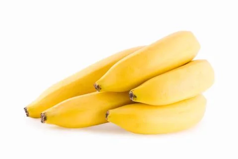 Yellow bananas Stock Photos