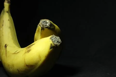 Yellow bananas Stock Photos