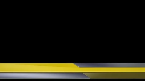 Yellow Bant Animation 2 Stock Footage 116279431
