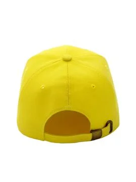 Yellow baseball cap back view Stock Photos