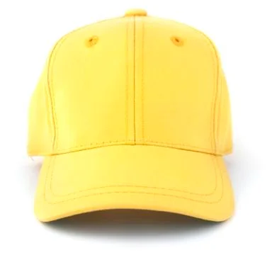 Yellow Baseball Cap Foto stock