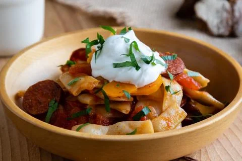 Yellow bean stew Stock Photos