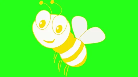 Bee Green Screen Stock Video Footage | Royalty Free Bee Green Screen ...