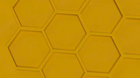 The Yellow Beehive  for Abstract Background concept 3d Rendering. Illustrazione stock