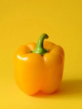 Yellow Bell pepper Stock Photos