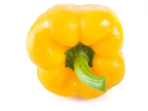 Yellow bell pepper 스톡 사진