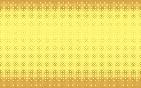 Yellow bitmap texture. Stock Illustration