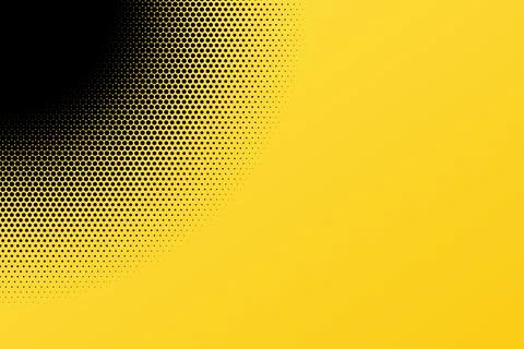 Yellow Black Gradient Illustrazione stock