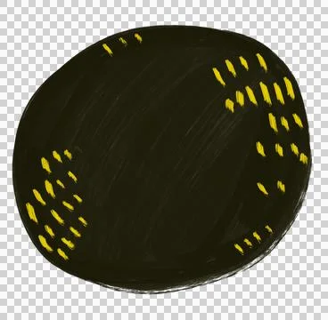 Yellow black pattern element doodle sketch oil painting brush texture backg.. Stock Illustration