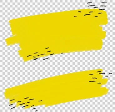 Yellow black pattern element doodle sketch oil painting brush texture backg.. Stock Illustration