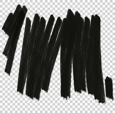 Yellow black pattern element doodle sketch oil painting brush texture backg.. Stock Illustration