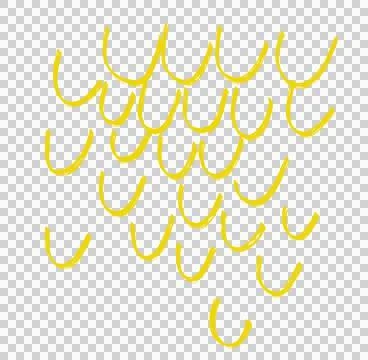 Yellow black pattern element doodle sketch oil painting brush texture backg.. Stock Illustration