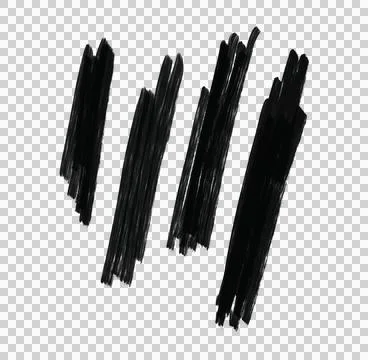 Yellow black pattern element doodle sketch oil painting brush texture backg.. Stock Illustration
