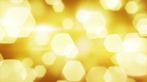 Yellow blinking bokeh lights loop Stock Footage 32197145