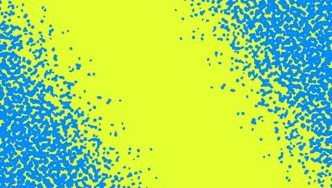 Yellow Blue Abstract Background with Grainy Texture Effect Stock Illustration