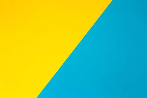 Yellow blue background Stock Photos