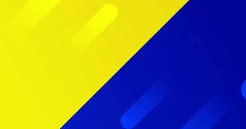 Yellow blue dynamic abstract background. Modern Ukraine. Video stock 171203964