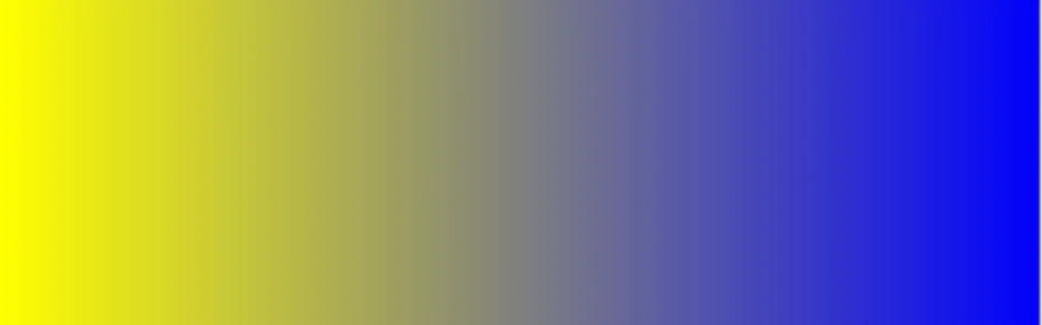 Yellow to blue linear gradient, vibrant color transition background, soft s.. Stock Illustration