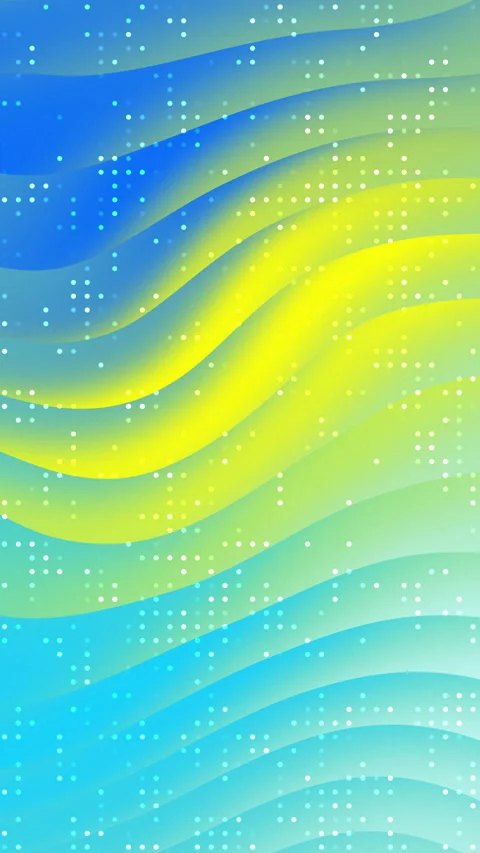 Yellow blue twirl Background with Dots Motion Graphic Stock-Footage 341989952