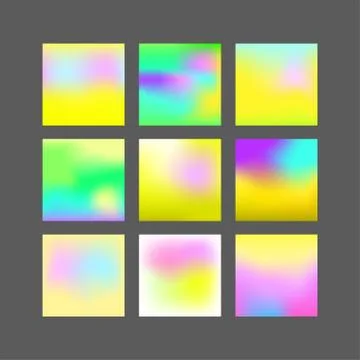 Yellow blurred backgrounds Stock Illustration