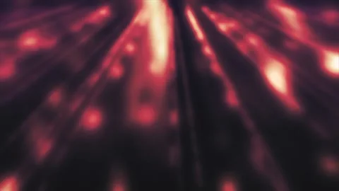 Yellow Blurred Lights Animation  Stock Footage 240076082