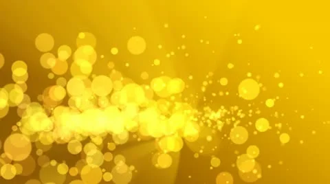 Yellow blurry lights Stock Footage 18931148