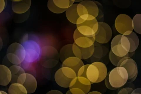 Yellow  bokeh 2 Stock Photos