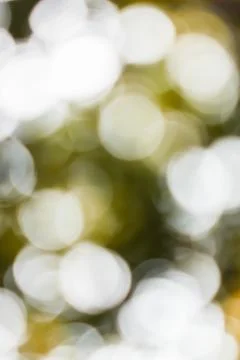 Yellow bokeh abstract Stock Photos