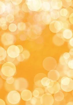 Yellow bokeh background glowing empty Illustrazione stock