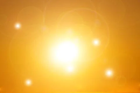 Yellow bokeh background Stock Photos