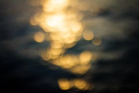 Yellow bokeh background Stock Photos