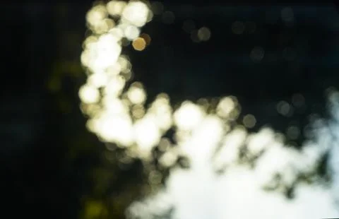 Yellow bokeh background Stock Photos