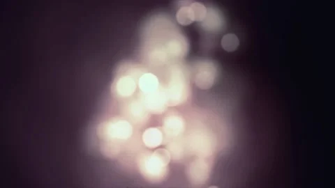 Yellow Bokeh Effect Animation Loop  Stock Footage 228079990