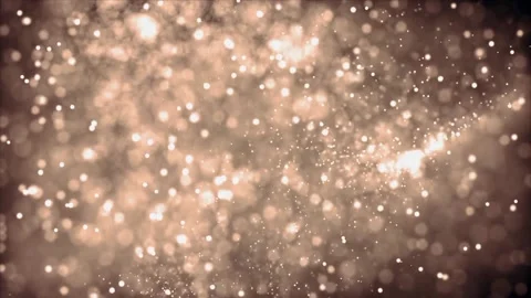 Yellow Bokeh Effect Romantic Background Loop  Video stock 238542147