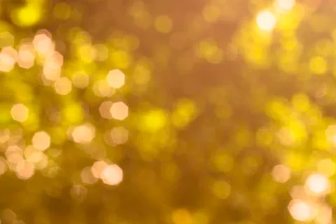 Yellow bokeh Stock Photos