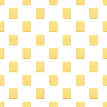 Yellow book icon repeating seamless pattern background 库存插图