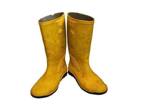 The Yellow Boots Stock Photos