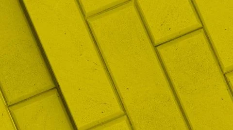 Yellow brick texture wallpaper 3d illustration render Stock Illustration