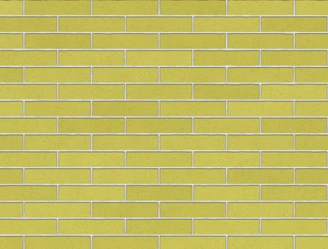 Yellow brick wall background Stock Illustration