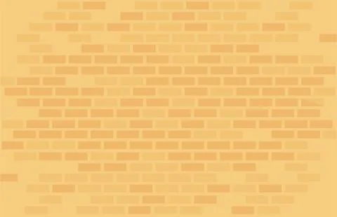Yellow Brick wall Stock Illustration