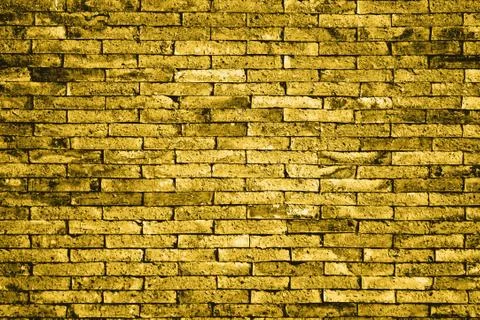 The yellow bricks wall, backgrounds Stock Illustration