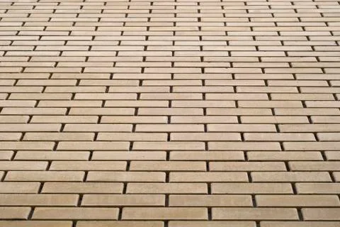 Yellow bricks wall Stock Photos