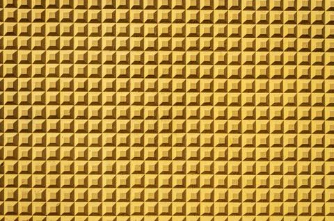 Yellow brickwork wall. Pattern. Advertising space. Design element. Background. H Foto stock