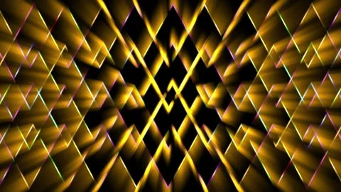 Yellow broken lines VJ loop Stock Footage 158149632