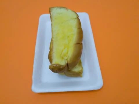 Yellow brown comb bread Stock Photos