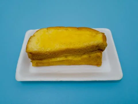 Yellow brown comb bread Stock Photos