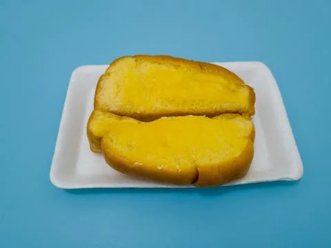 Yellow brown comb bread Stock Photos