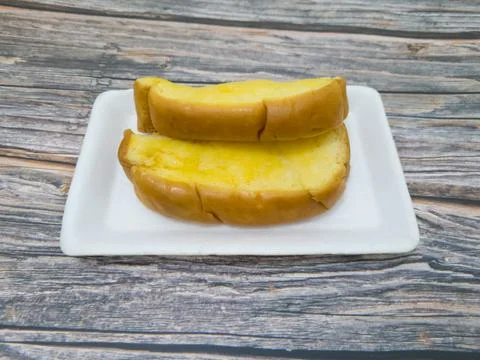 Yellow brown comb bread Stock Photos