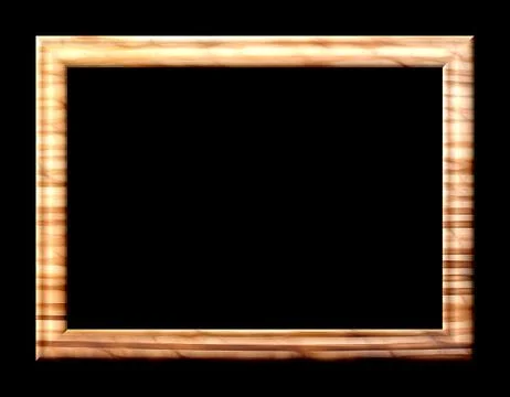 Yellow - Brown Frame Stock Illustration